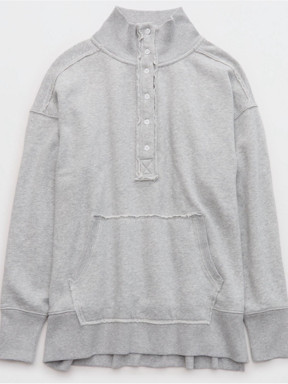 Aerie Vintage popover polo sweatshirt